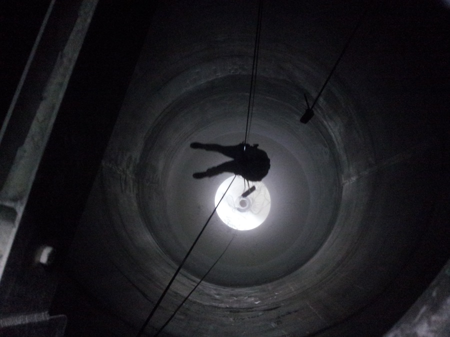 Powder Silo inspection and maintenance